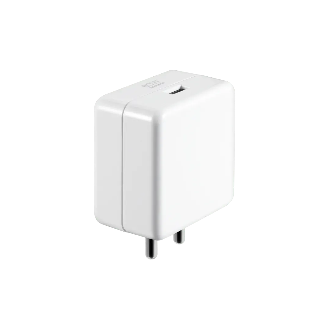 Realme Mobile Charger adapter supervooc 80W VCB8AAIN white