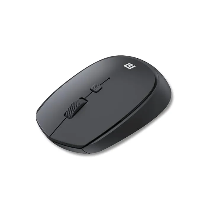 Portronics Wireless Mouse Toad 23/25 POR 1610/1620 Black