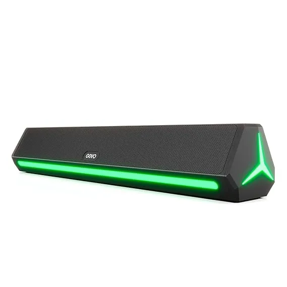 GOVO Sound Bar 25W GoSurround 300 Platinum Black