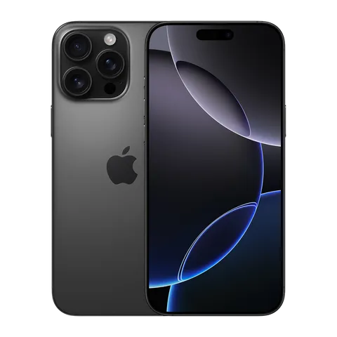 Apple iPhone Mobile 16 Pro Max (1TB ROM) MYX43HN/A Black Titanium