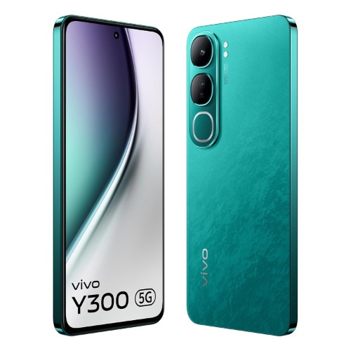Vivo Android Smartphone Y300 5G (8GB RAM, 128GB Storage/ROM) V2416 Emerald Green