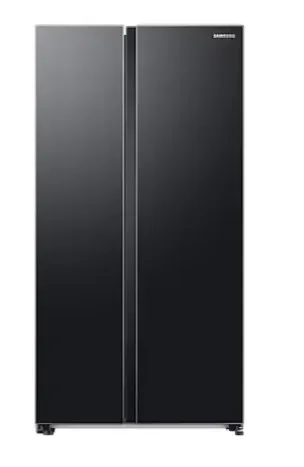 Samsung Side By Side Refrigerator 653 Litres 3 Star Inverter RS76CG8113B1HL Black Matt