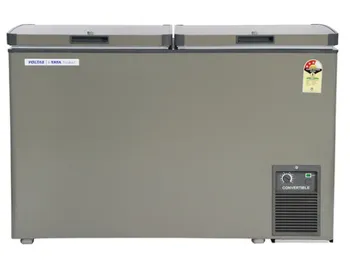 Voltas Chest Freezer 277 Litre 4 Star Convertible Hard Top CVF320DA4-P Grey