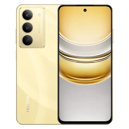 Realme Android Smartphone 14 x 5G (6GB RAM, 128GB Storage/ROM) RMX3940 Golden Glow