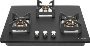 Faber Hob 3 Burner Matt Glass BELLA HT 753 BR AI FFD