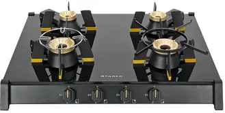 Faber Gas Stove 4 Burner GENIUS 704 BK