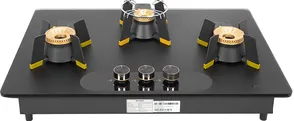 Faber Hob 3 Burner Magiclift HT753 BR CI AI