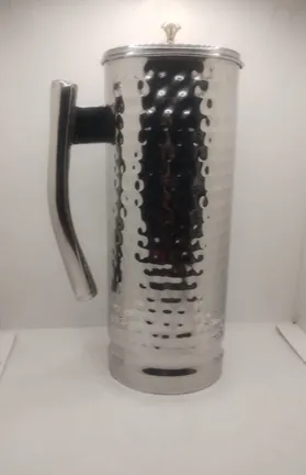 Prabha Stainless Steel Jug 1000 ml Lexus Hammered