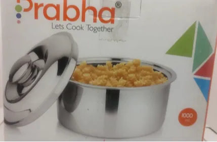 Prabha Stainless Steel Glass 1000 ml ml No.1 Belito