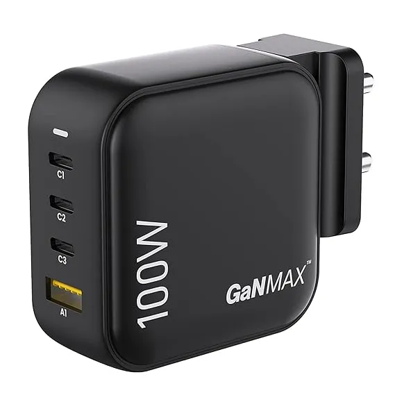 Ambrane Mobile Charger 100W Raap H 100 Black