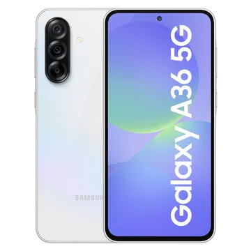 Samsung Android Smartphone A36 5G (8GB RAM, 256GB Storage/ROM) A366EK Awesome White