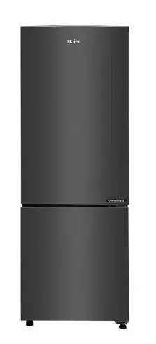 Haier Bottom Freezer Refrigerator 237 Litres 2 Star Inverter HRB-2872IBGB-P GE Black