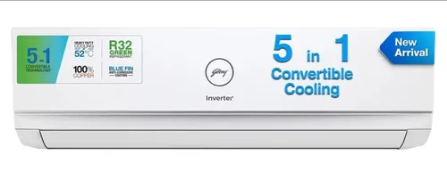 Godrej Wall Mounted Split AC 4800 W (16368) 5 Star Inverter SIC 18ITC5-WZS