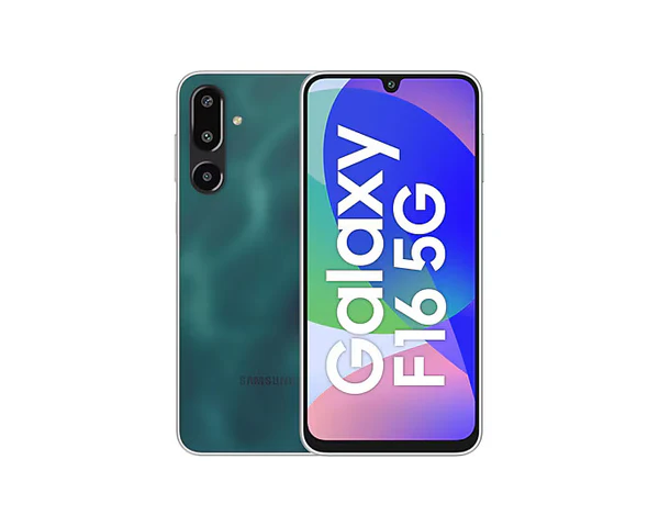 Samsung Android Smartphone F16 5G (4GB RAM, 128GB Storage/ROM) E166PD Glam Green