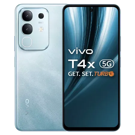 Vivo Android Smartphone T4x 5G (6GB RAM, 128GB Storage/ROM) V2437 Marine Blue