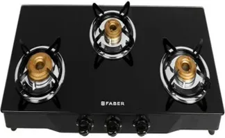Faber Gas Stove 3 Burner JUMBO 3BB BK AI