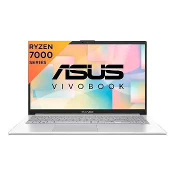 Asus Windows Laptop AMD Ryzen 5 7520U, 7000 SERIES,16GB LPDDR5, 512GB AMD Ryzen 5 7520U 16GB LPDDR5 512GB PCI ,15.6 FHD, VivoBook Series E1504FA-NJ5541WS Silver