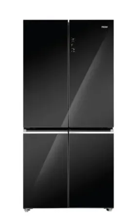 Haier French Door Refrigerator 630 Litres 3 Star Inverter HRB-700KGU1 Black Glass