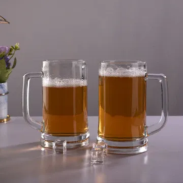 Sanjeev Kapoor Beer Mug 335 ml 6 Pcs Set Munich SKB1047 (RA)