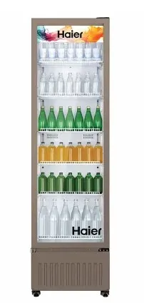 Haier Display Cooler 365 Litres 5 Star Glass Door HVC-405GT5