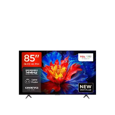 TCL QLED TV 215 cm (85 inches) Android 85P8K Black
