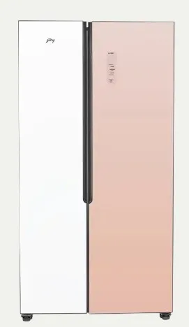 Godrej Side By Side Refrigerator 600 Litres 3 Star RS EONVELVET 646C RIT OP RS Opera Rose