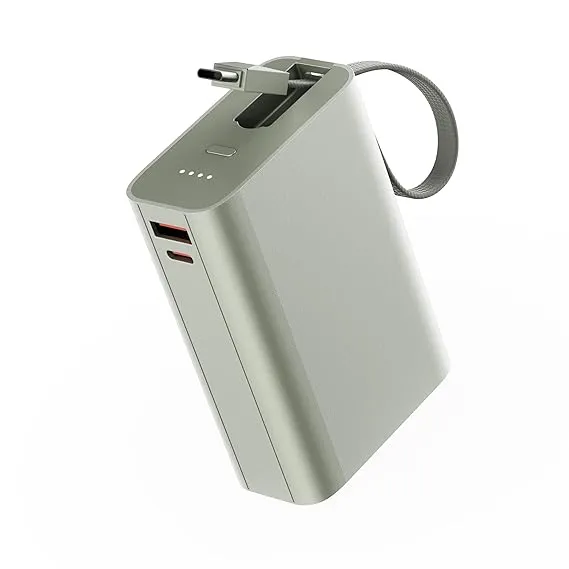 Ambrane Power Accessories 22.5W 20000Mah Small Pocket Size Powerbank Minicharge 20 Titanium