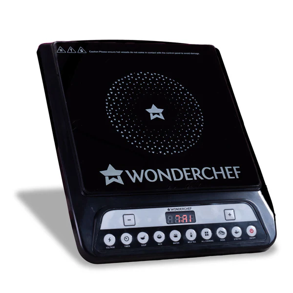 Wonderchef Induction Cooker 1400 Watts Acura 63154974 Black