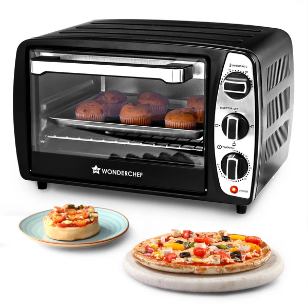 Wonderchef Oven, Toaster & Griller 17 Ltr Manual 63155025 Black