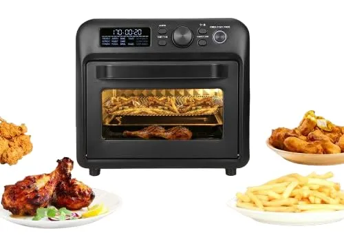 Faber Oven, Toaster & Griller 20 Litre 1500 Watts Air Fryer Oven FAO 20L BK 15DF Black
