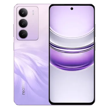 Realme Android Smartphone C75 5G (6GB RAM, 128GB Storage/ROM) RMX3943 Purple Blossom
