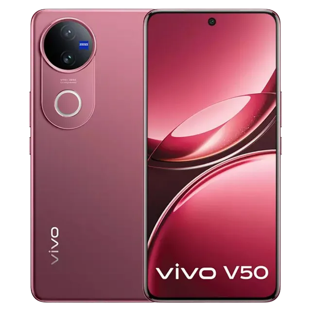 Vivo Android Smartphone V50 5G (12GB RAM, 512GB Storage/ROM) Elite Edition V2427 Rose Red