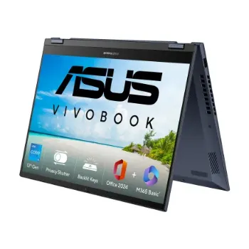 Asus Convertible Laptop I5-13420H 16GB 512GB PCI WINDOS 11 MSO 24 S 14 FLIP SERIES TP3402VAO-LZ612WS TRANSPARENT SILVER