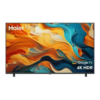 Haier 4K Ultra HD TV 139 cm (55 inches) Android H55K85FUX Black