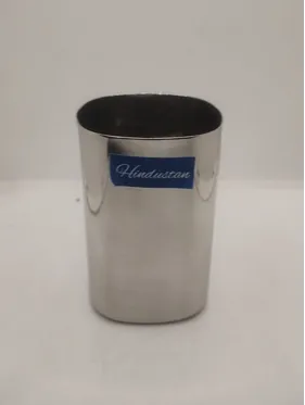 Stainless Steel Glass 300 ml Square (Hindustan)