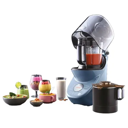 Usha Hand Blender 1000 Watts With 2 Jars I Chef Blender Heater Blue