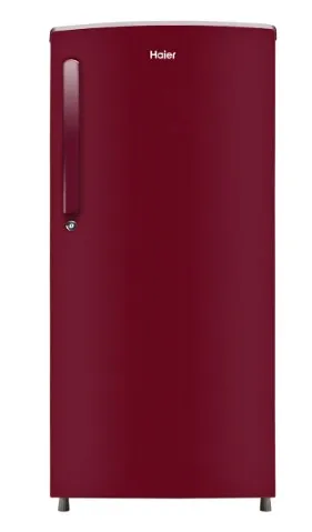 Haier Single Door Refrigerator 185 Litres 1 Star HRD-2061SBR-N Red Mono