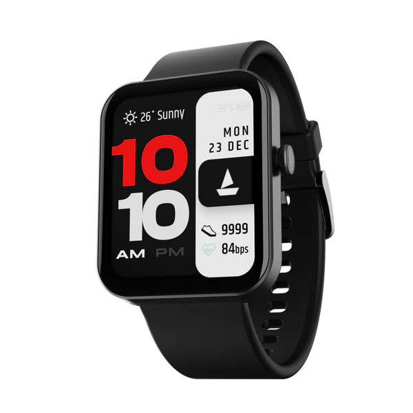 Boat Smart Watch 1.83 HD Display Wave Leap Call Ative Black