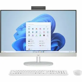 HP AIO Desktop Intel Core Ultra 7 155U 16 GB DDR5 SDRAM 1 TB SSD WINDOS 11 MSO CR SERIES HP 27-cr1009in SHELL WHITE