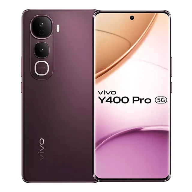 Vivo Android Smartphone Y400 Pro 5G (8GB RAM, 256GB Storage/ROM) V2439 Nebula Purple