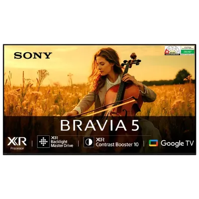 Sony 4K Ultra HD TV 139 cm (55 inches) Mini LED Bravia 5 K-55XR55A Black