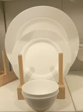 La Opala Dinner Set Opalware 35 Pcs Velvett Imperial Grey