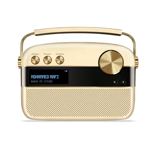 Saregama Bluetooth Speaker Carvaan White Hindi (mrp 6490)