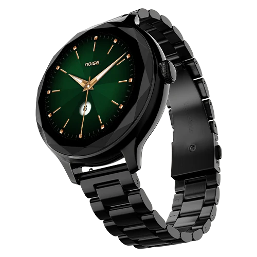 Noise Smart Watch 1.1 AMOLED Display AI Voice Assistance NoiseFit Grace Jet Black