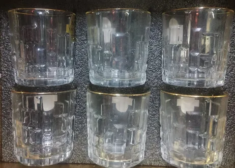 Whiskey Glass Set 330 ml 6 Pcs Cairo YG1687 (RA)