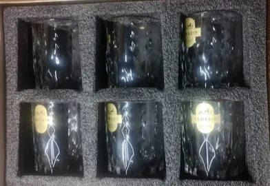Whiskey Glass Set 330 ml Gold Line TOKYO YG1685 (RA)
