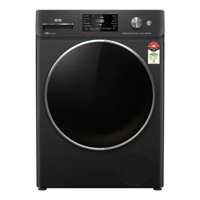IFB Front Load Automatic Washing Machine 11.0 Kg 5 Star Deep Clean Executive Plus BXN 1114KH Black VCM