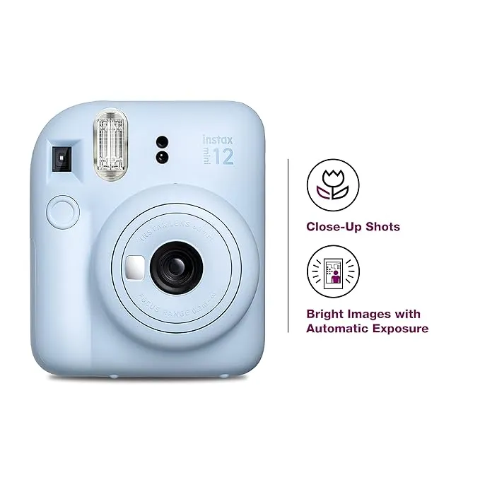 Fujifilm Instax Digital Camera Mini SE Fun Pack +10 S Blue