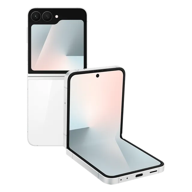 Samsung Android Smartphone Galaxy Z Flip 7 FE 5G (8GB RAM, 256GB Storage/ROM) F761BE White