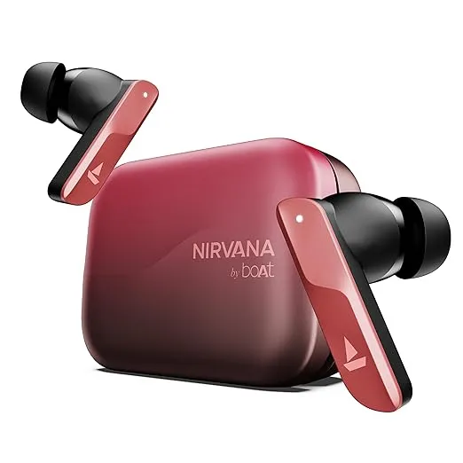 Boat Wireless Ear Phone Nirvana X Galactic Red